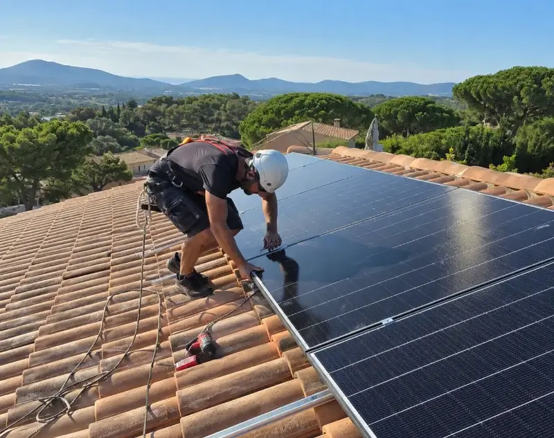 Installateur panneaux solaires Baho — pose photovoltaïque sur toiture